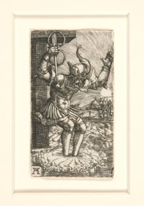 Orazio Coclite si getta nel Tevere da Albrecht Altdorfer