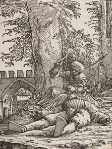 Jael uccide Sisera, c.1523 da Albrecht Altdorfer
