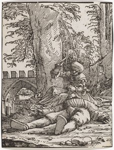 Jael uccide Sisera da Albrecht Altdorfer