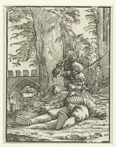 Jael uccide Sisera da Albrecht Altdorfer