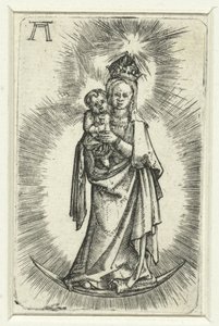 Madonna sulla falce di luna da Albrecht Altdorfer
