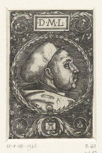 Ritratto di Martin Lutero da Albrecht Altdorfer