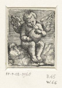 Putto con una palla da Albrecht Altdorfer