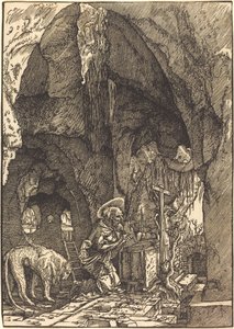 San Girolamo nella grotta da Albrecht Altdorfer