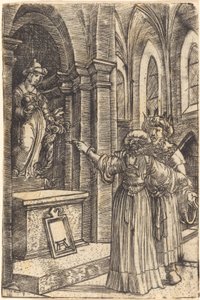 Salomone che prega gli idoli da Albrecht Altdorfer