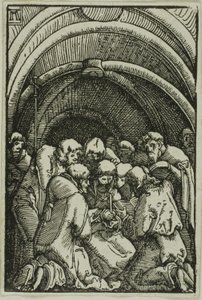La morte della Vergine, da La caduta e la redenzione dell