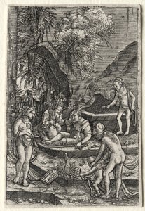 Il giudizio di Paride da Albrecht Altdorfer