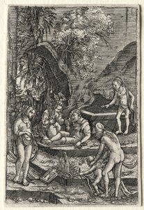 Il giudizio di Paride, 1511 da Albrecht Altdorfer