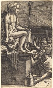 La cortigiana romana (La vendetta del mago Virgilio) da Albrecht Altdorfer