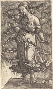Il suicidio di Didone da Albrecht Altdorfer