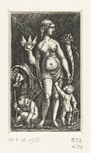 Venere con due putti da Albrecht Altdorfer