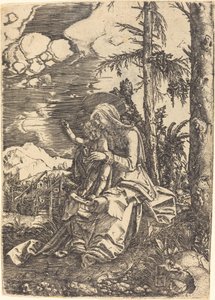 Vergine in un Paesaggio