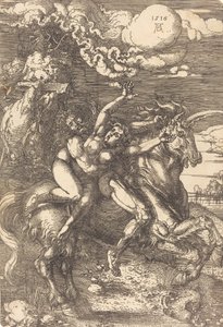 Rapimento su un unicorno, 1516