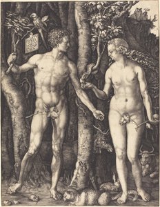Adamo ed Eva da Albrecht Dürer