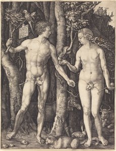 Adamo ed Eva da Albrecht Dürer