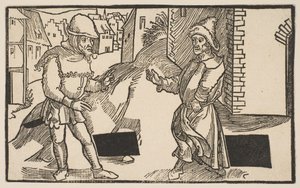 Adelphi, da "La commedia di Terenzio", ristampa del XIX secolo da Albrecht Dürer