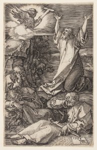 Agonia nel Giardino, dalla Passione Incisa da Albrecht Dürer