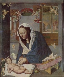 Albrecht Dürer Pannello centrale Altare mariano da Albrecht Dürer