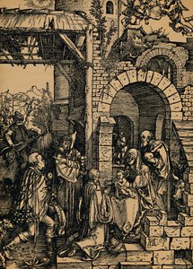 Adorazione dei Magi da Albrecht Dürer