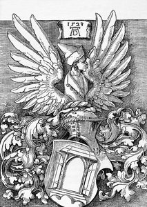 Stemma della famiglia Durer, 1523, 1906 da Albrecht Dürer