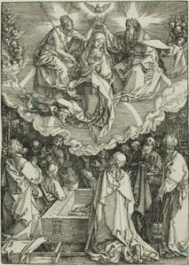 Assunzione e incoronazione della Vergine, dalla Vita della Vergine da Albrecht Dürer