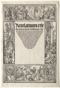 Bordo - con il Battesimo di Cristo da Albrecht Dürer