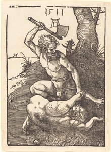 Caino uccide Abele da Albrecht Dürer