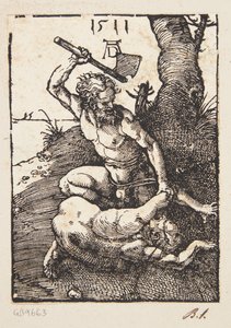 Caino uccide Abele da Albrecht Dürer