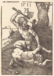 Caino che uccide Abele, 1511 da Albrecht Dürer