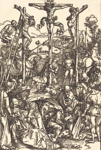 Calvario con le tre croci da Albrecht Dürer