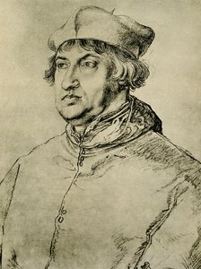 Cardinale Albrecht di Brandeburgo da Albrecht Dürer