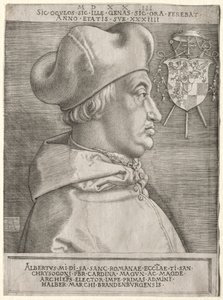 Cardinale Albrecht di Brandeburgo - La grande lastra da Albrecht Dürer