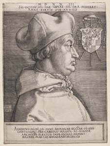 Cardinale Albrecht di Brandeburgo - la grande tavola da Albrecht Dürer