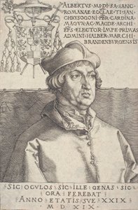 Cardinale Albrecht di Brandeburgo Piccolo Cardinale da Albrecht Dürer