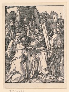 Cristo che Porta la Croce, dalla Serie La Piccola Passione da Albrecht Dürer