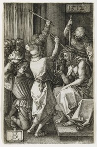 Cristo coronato di spine da Albrecht Dürer