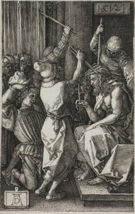 Cristo coronato di spine, da La Passione incisa da Albrecht Dürer