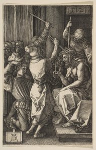 Cristo coronato di spine, dalla Passione incisa da Albrecht Dürer