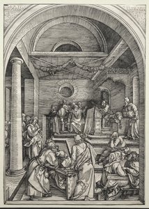 Cristo che Disputa con i Dottori da Albrecht Dürer