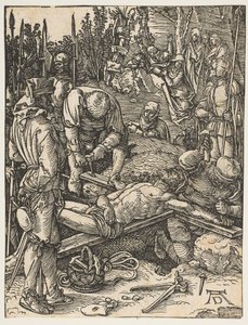 Cristo Inchiodato alla Croce (dalla Piccola Passione) da Albrecht Dürer