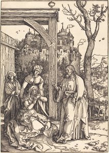 Cristo si Congeda dalla Madre da Albrecht Dürer
