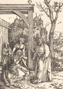 Cristo che si Congeda dalla Madre da Albrecht Dürer