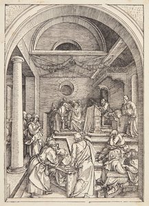 Cristo tra i dottori da Albrecht Dürer