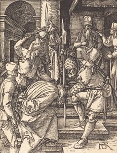 Cristo davanti ad Anna, probabilmente c. 1509-1510 da Albrecht Dürer