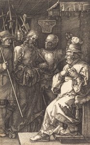 Cristo davanti a Caifa, 1512 da Albrecht Dürer