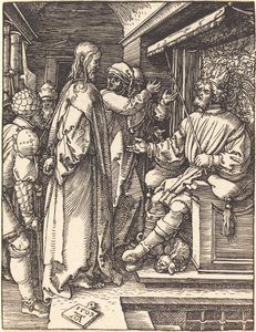 Cristo davanti a Erode da Albrecht Dürer