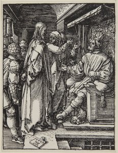 Cristo davanti a Erode da Albrecht Dürer
