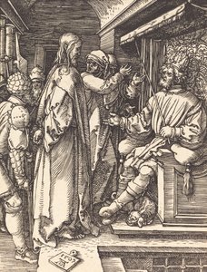 Cristo davanti a Erode da Albrecht Dürer