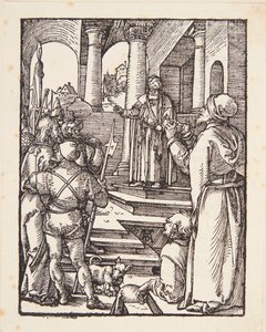 Cristo davanti a Pilato da Albrecht Dürer