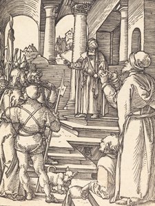 Cristo davanti a Pilato, probabilmente c. 1509-1510 da Albrecht Dürer